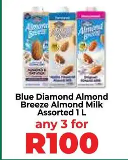 Food Lover's Market Blue Diamond Almond Breeze Almond Milk Assorted 1 L offer
