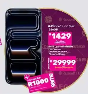 Game iPhone 17 Pro Max (256GB) offer