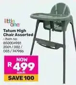 Game Tatum High Chair Assorted offer