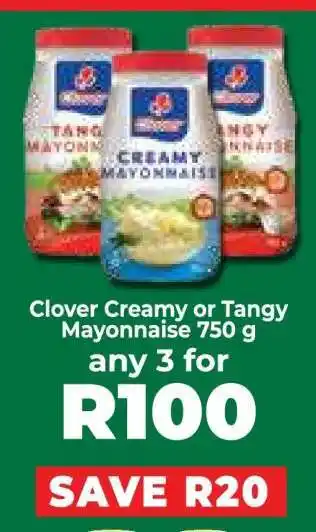 Food Lover's Market Clover Creamy or Tangy Mayonnaise 750 g offer