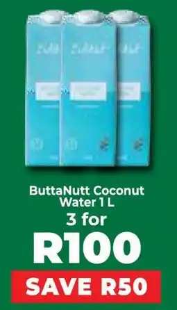 Food Lover's Market ButtaNutt Coconut Water 1 L offer