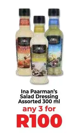 Food Lover's Market Ina Paarman's Salad Dressing Assorted 300 ml offer