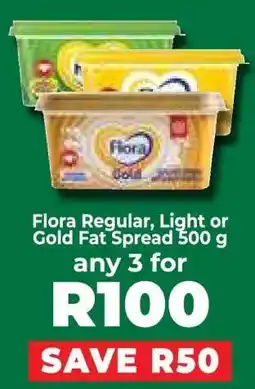 Food Lover's Market Flora Regular, Light or Gold Fat Spread 500 g offer