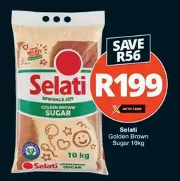 Checkers SELATI GOLDEN BROWN SUGAR 10kg offer