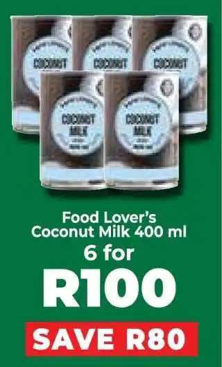 Food Lover's Market Food Lover’s Coconut Milk 400 ml offer