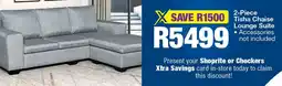 OK Furniture 2-Piece Tisha Chaise Lounge Suite offer