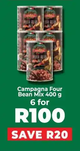 Food Lover's Market Campagna Four Bean Mix 400 g offer