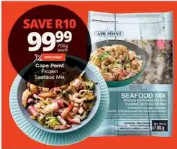 Checkers Cape Point Frozen Seafood Mix offer