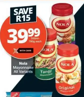 Checkers Nola Mayonnaise offer