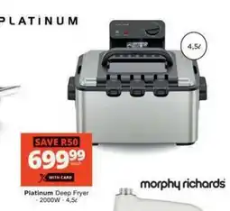 Checkers Platinum Deep Fryer offer