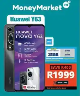 Checkers Huawei Y63 offer