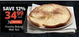 Checkers Freshly Baked Milk Tart offer