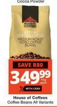 Checkers House of Coffees offer