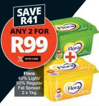 Checkers Flora Fat Spread offer