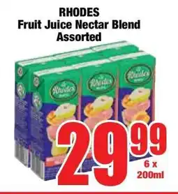 Boxer RHODES Fruit Juice Nectar Blend Assorted offer
