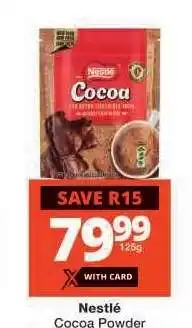 Checkers NESTLÉ Cocoa Powder offer