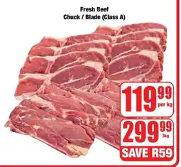 Boxer Fresh Beef Chuck / Blade (Class A) offer