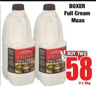Boxer BOXER Full Cream Maas offer