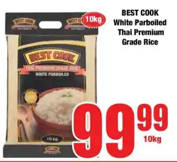 Boxer BEST COOK White Parboiled Thai Premium Grade Rice offer