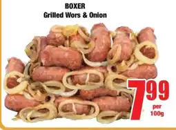 Boxer BOXER Grilled Wors & Onion offer