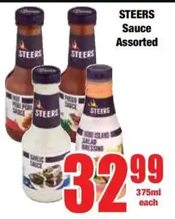 Boxer Steers Sauce Assorted offer