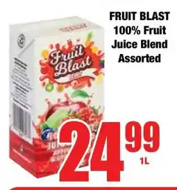 Boxer FRUIT BLAST 100% Fruit Juice Blend Assorted offer