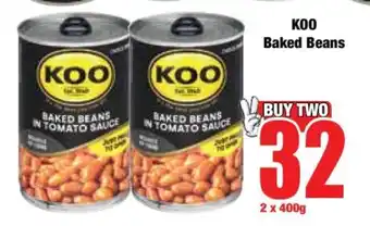 Boxer KOO Baked Beans offer
