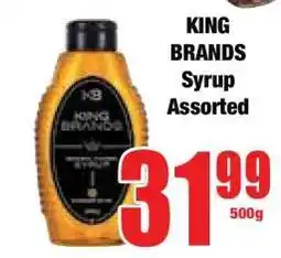 Boxer KING BRANDS Syrup Assorted offer