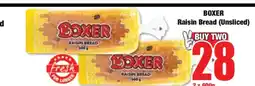 Boxer BOXER Raisin Bread (Unsliced) offer