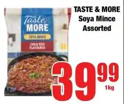 Boxer TASTE & MORE Soya Mince Assorted offer