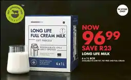 Woolworths Long Life Milk offer
