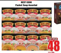 Boxer BEST COOK Packet Soup Assorted offer