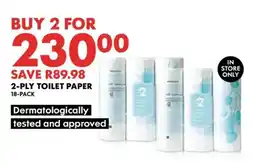 Woolworths 2-Ply Toilet Paper 18-Pack offer