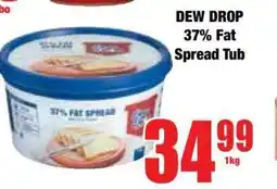 Boxer DEW DROP 37% Fat Spread Tub offer