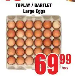 Boxer TOPLAY / BARTLET Large Eggs offer
