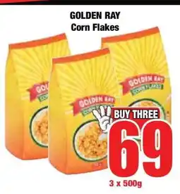 Boxer GOLDEN RAY Corn Flakes offer