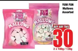 Boxer YUM FUN Mallows Assorted offer