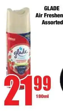 Boxer Glade Air Freshener Assorted offer