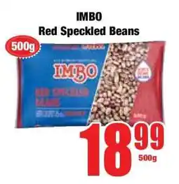 Boxer IMBO Red Speckled Beans offer