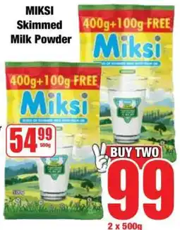 Boxer MIKSI Skimmed Milk Powder offer