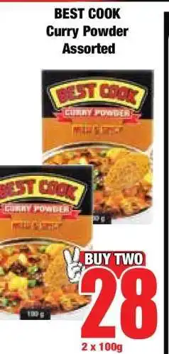 Boxer BEST COOK Curry Powder Assorted offer