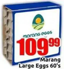 Three Star Cash and Carry Marang Large Eggs offer