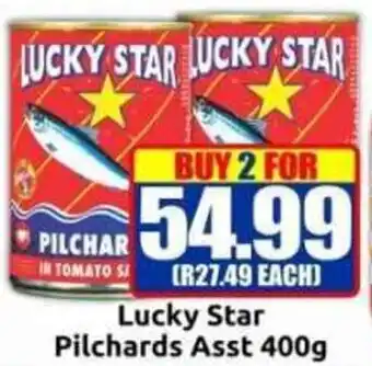 Three Star Cash and Carry Lucky Star Pilchards offer