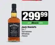 Spar Tops Jack Daniel's No.7 Tennessee Whisky-750ml offer