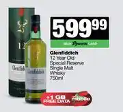 Spar Tops Glenfiddich 12 Year Old Special Reserve Single Malt Whisky-750ml offer
