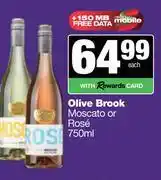 Spar Tops Olive Brook Moscato Or Rose-750ml offer