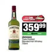 Spar Tops Jameson Triple Distilled Blended Irish Whisky-750ml offer