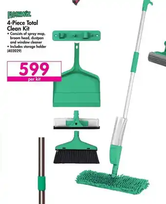 Floorwiz 4-Piece Total Clean Kit