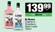 Spar Tops El Bravo Original Or Strawberry Spirit Cooler-750ml offer