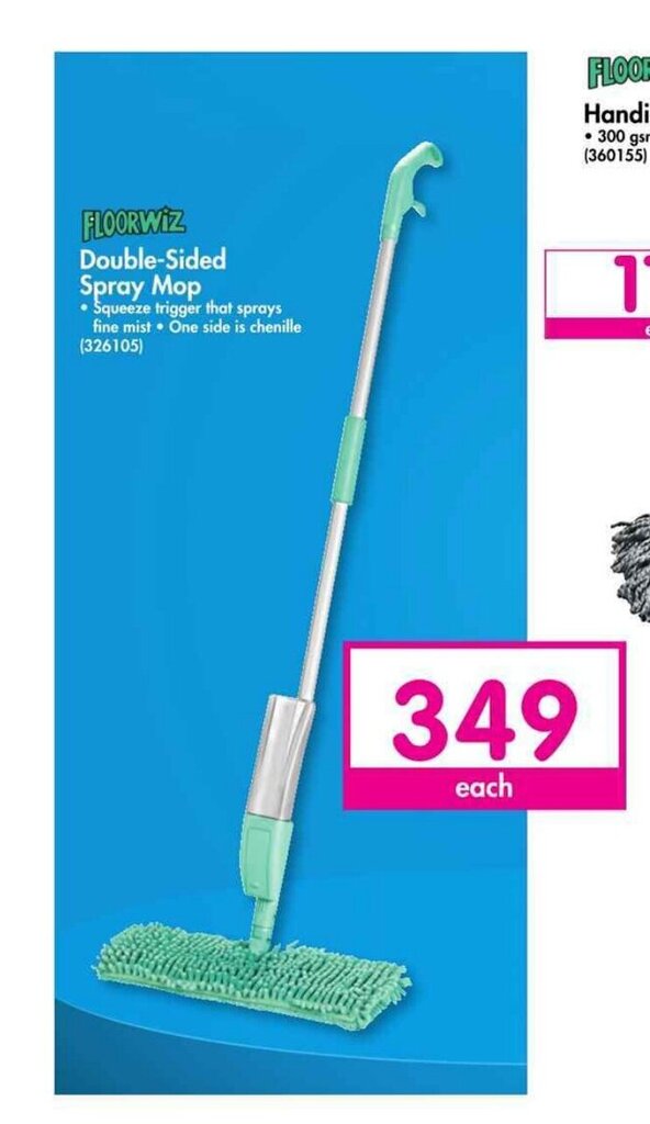 Floorwiz DoubleSided Spray Mop offer at Makro